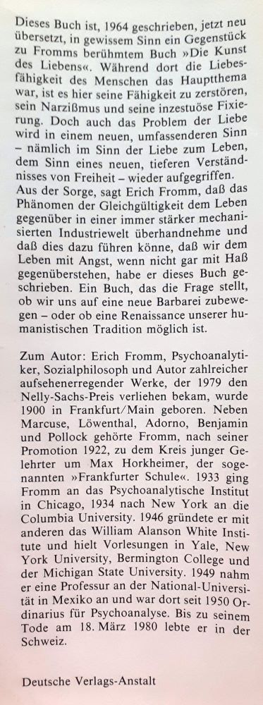 Die Seele des Menschen / Duša človeka / Ihre Fähigkeit zum Guten und zum Bosen