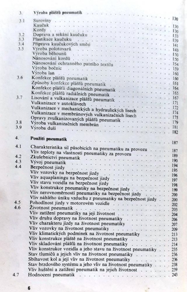 Pneumatiky - výroba, použití, údržba