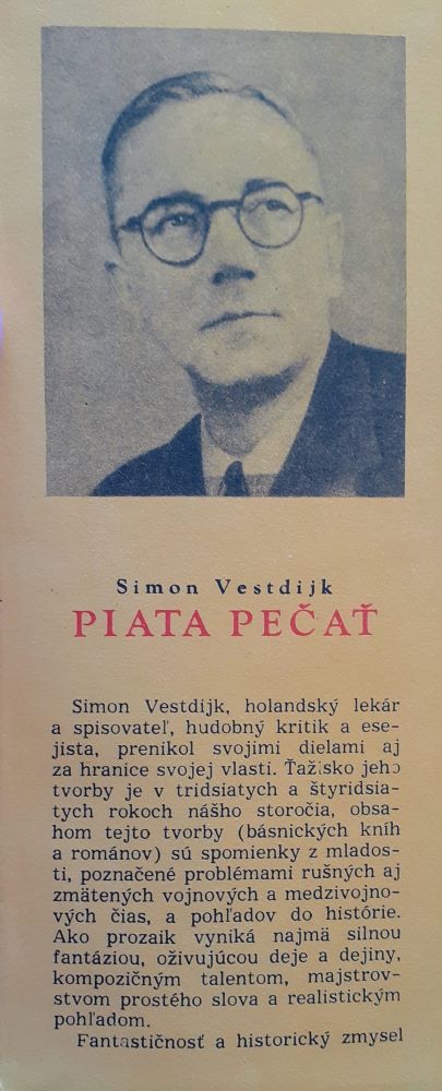 Piata pečať / Het Vijfde Zegel / SPKK