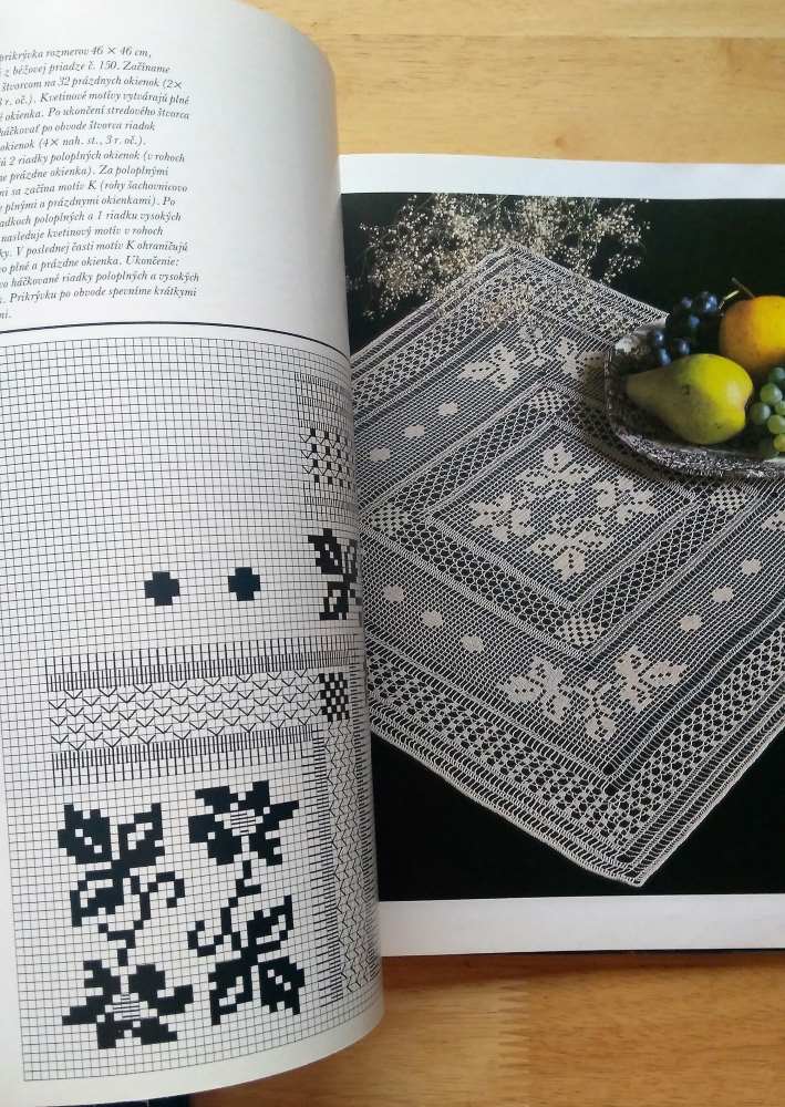 Háčkovaná čipka / Knižnica praktických príručiek