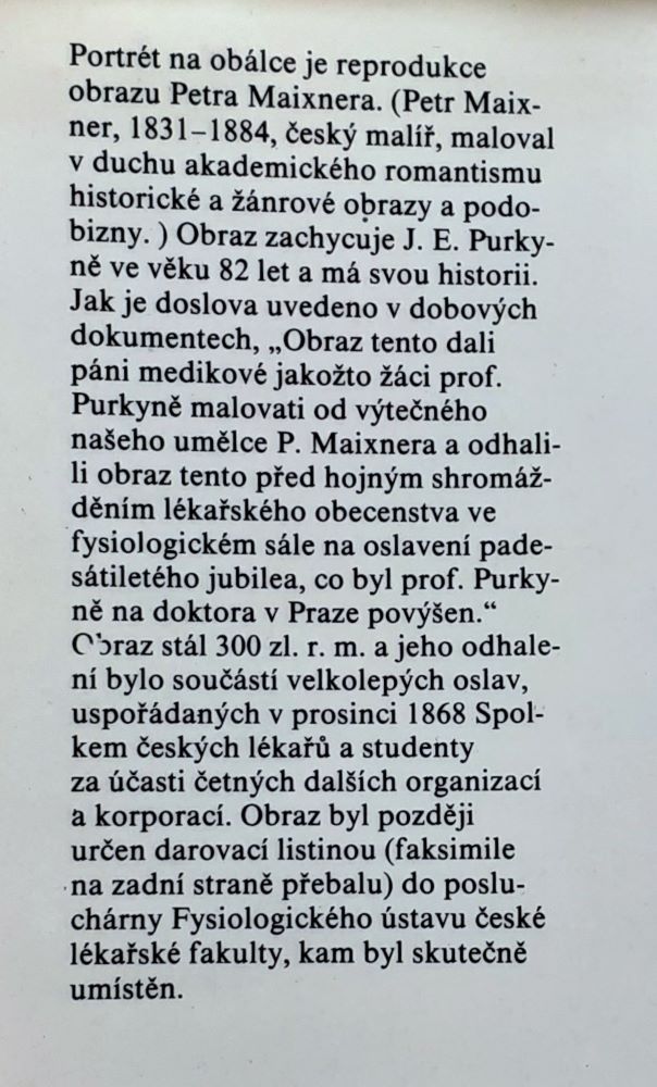 Život a dílo / Jan Evangelista Purkyně