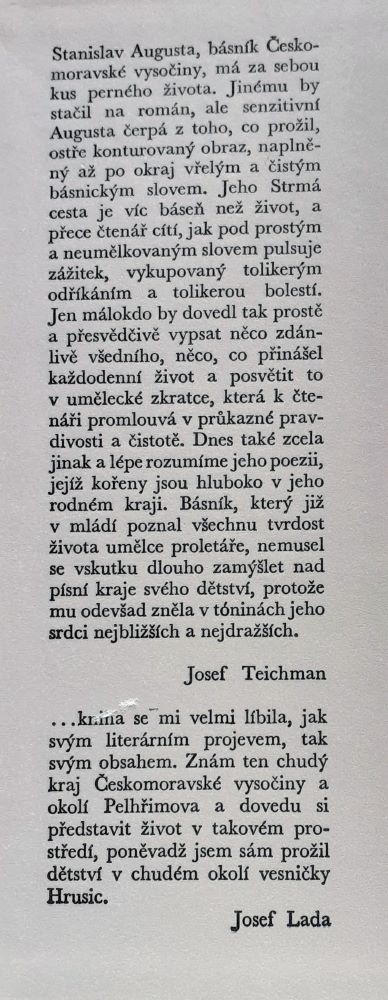 Zkřehlými prsty / Jeřáby - výbor z básnického díla / Strmá cesta - próza