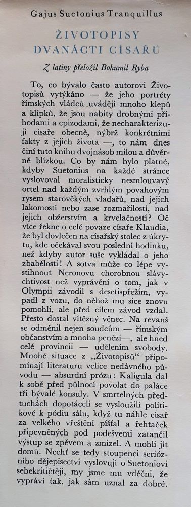 Životopisy dvanácti císařú