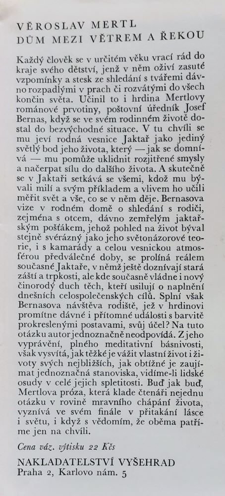 Dúm mezi větrem a řekou