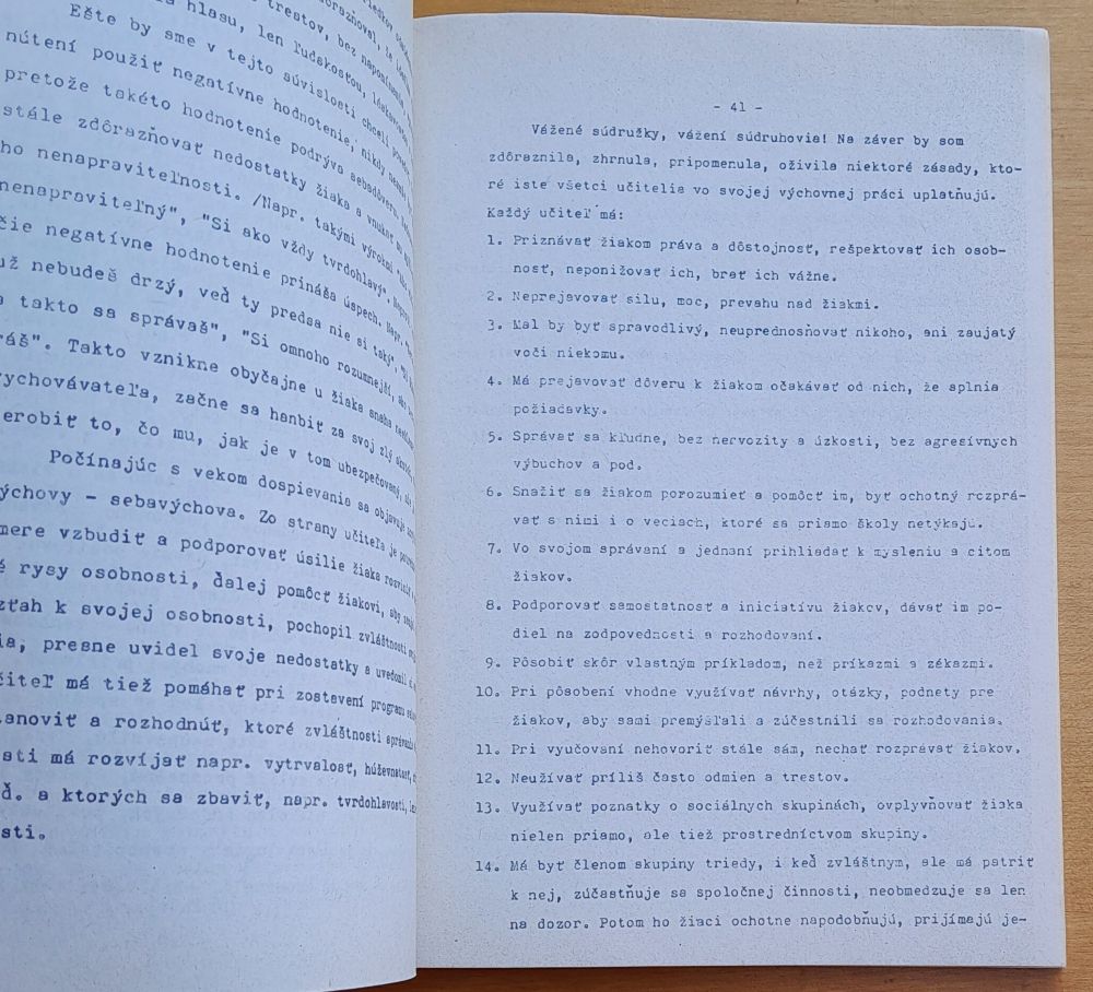 Aktuálne otázky rozvoja osobnosti žiaka