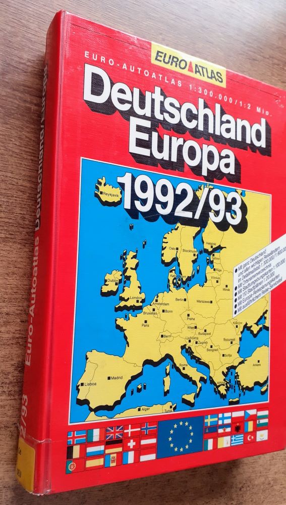 Euro - Autoatlas / 1 : 300 000