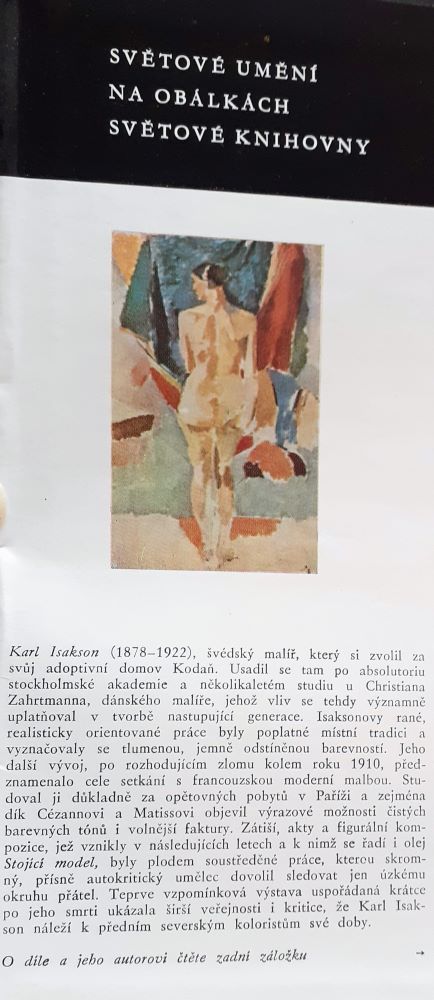 Šťastný Per / Světové umění na obálkach Světové knihovny - tvorba Karla Isaksona