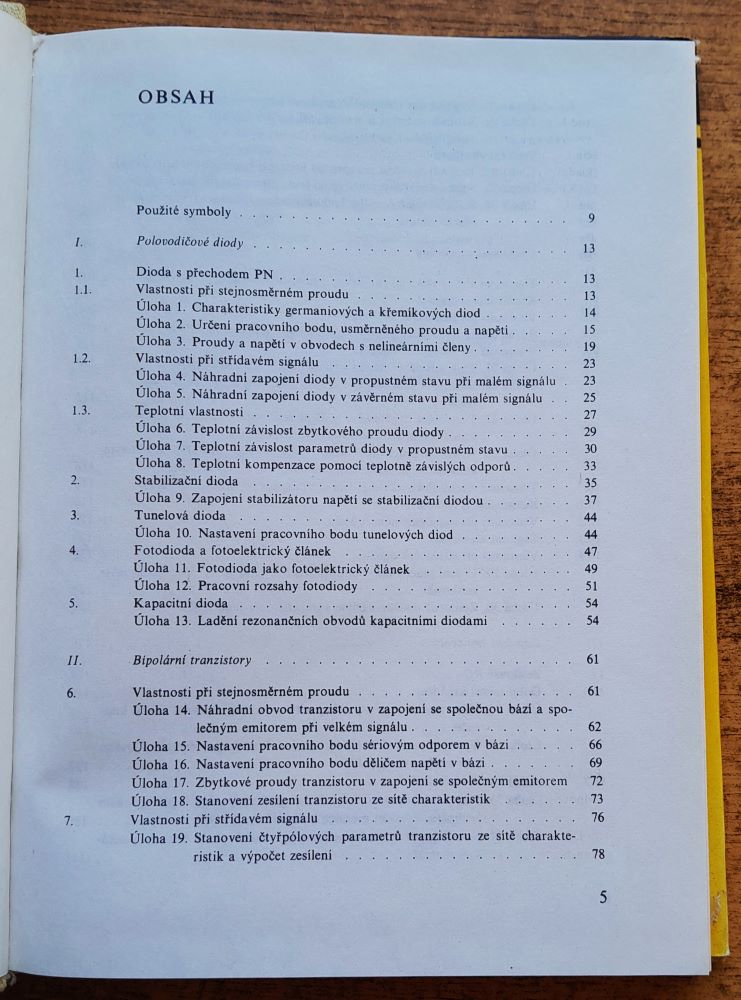 Praktické výpočty v tranzistorové technice / Polovodičová technika
