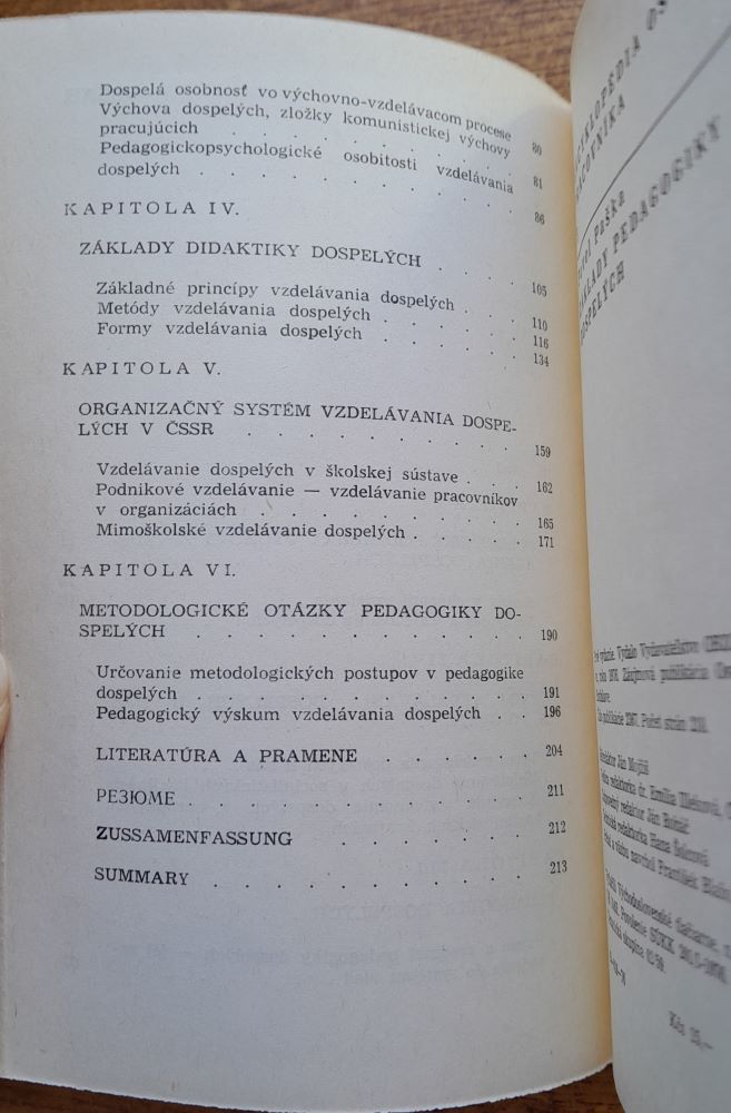 Základy pedagogiky dospelých / Encyklopédia osvetového pracovníka
