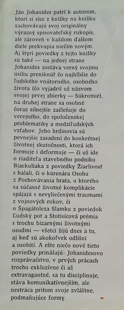 Pochovávanie brata / Nová próza