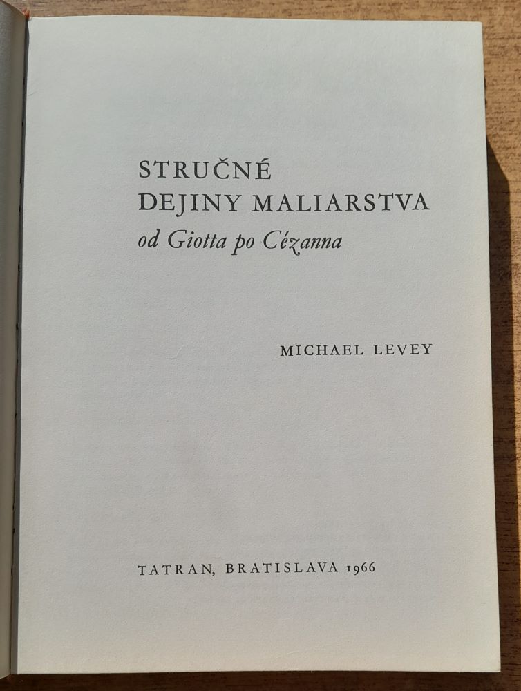 Stručné dejiny maliarstva od Giotta po Cézanna
