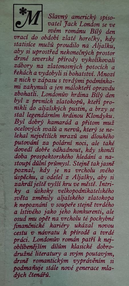 Bílý den (Jack London)