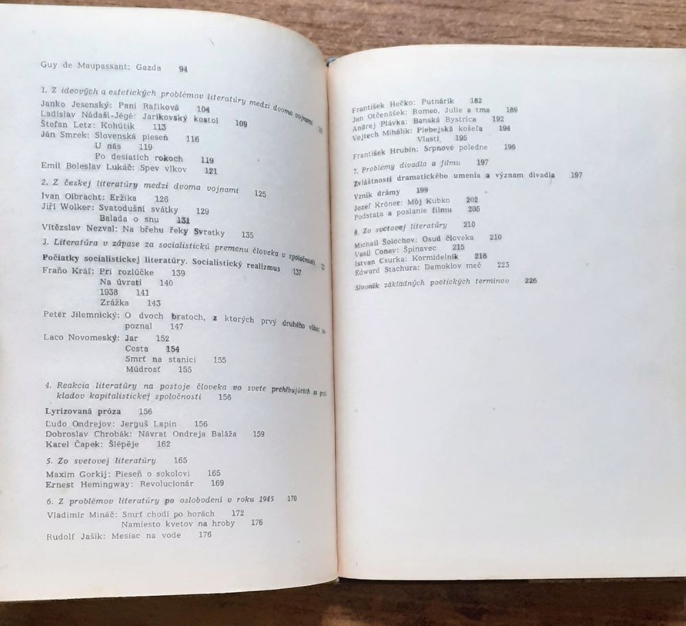 Literárna čítanka, Pre OU a UŠ - 1. ročník