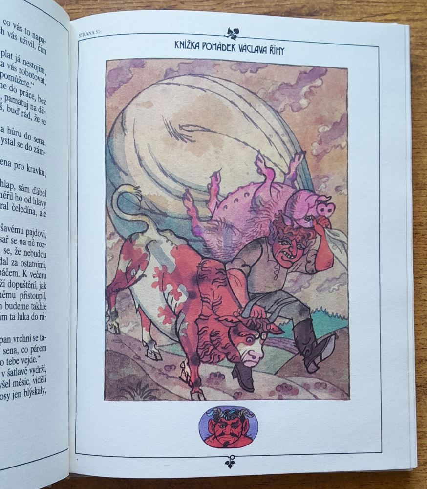 Knížka pohádek Václava Říhy / Pre deti od 8 rokov