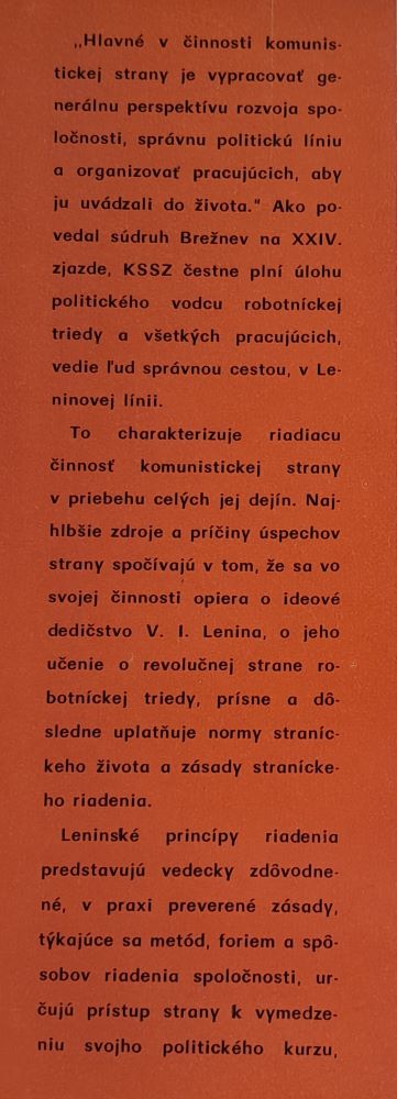 O normách straníckeho života a zásadách straníckeho riadenia / Knižnica marxizmu leninizmu