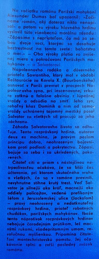 Salvator 1. 2. (A. Dumas)