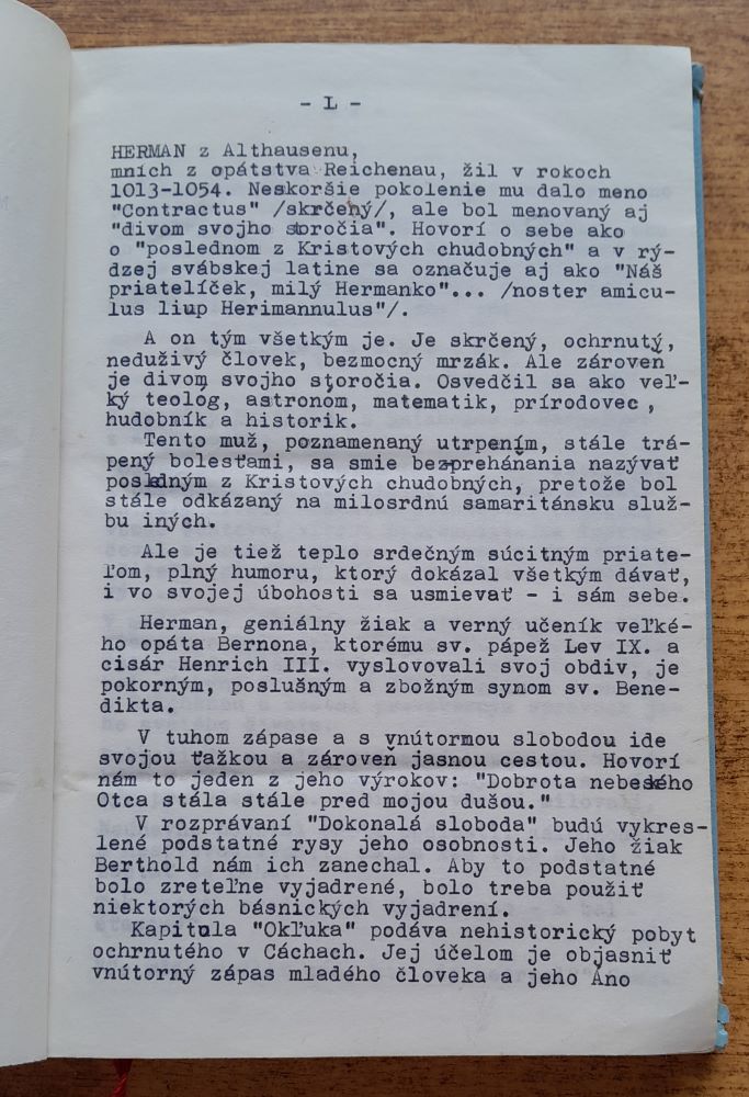 Dokonalá sloboda / Historický román o Hermanovi z Altshausenu