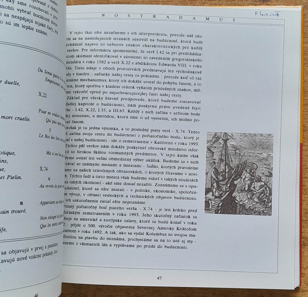 Nostradamus / Koniec tisícročia / Proroctvá na roky 1992 až 2001