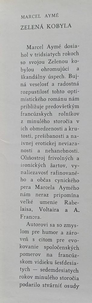 Zelená kobyla