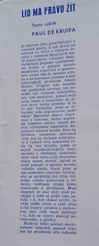 Lid má právo žít / Knihy osudú a práce / Autorizovaný preklad