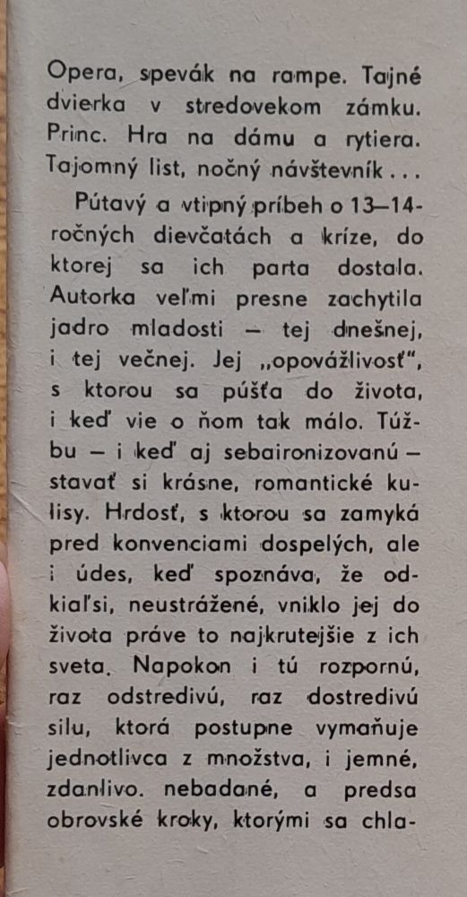 Päť dievčat na krku / Klub mladých čitateľov