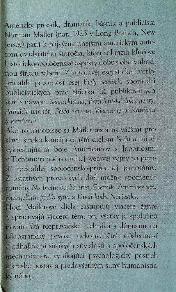 Katova pieseň / Svetová knižnica SME 20. storočie - zväzok č. 28
