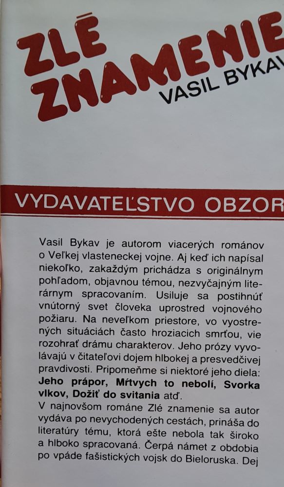 Zlé znamenie
