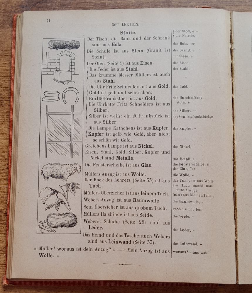 Deutsches lehrbuch 1. / La Méthode intuitive illustrée