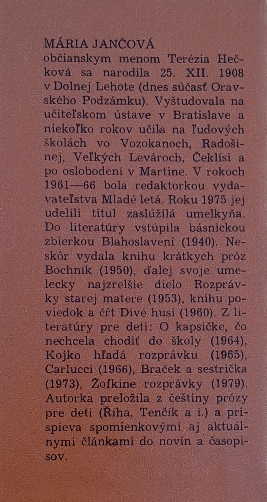 Divé husi / Edícia Klenoty