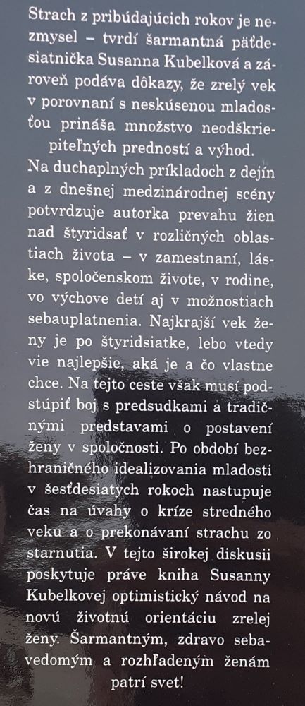 Konečne po štyridsiatke / Zrelej žene patrí svet