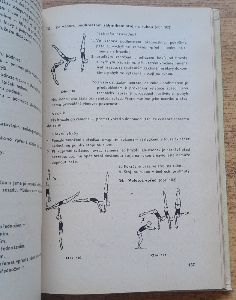 Sportovní gymnastika mládeže / 1. díl - chlapci / Sbírka příruček k jednotným osnovám tělesní výchovy mládeže
