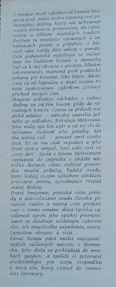 Anjel vykríkol / Edícia Prameň