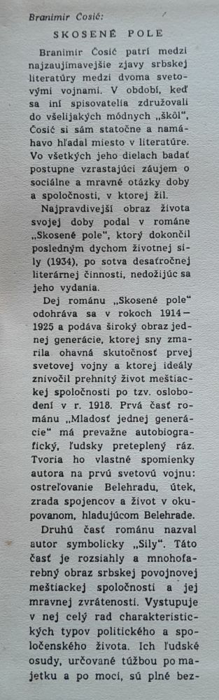 Skosené pole / Edícia Prameň