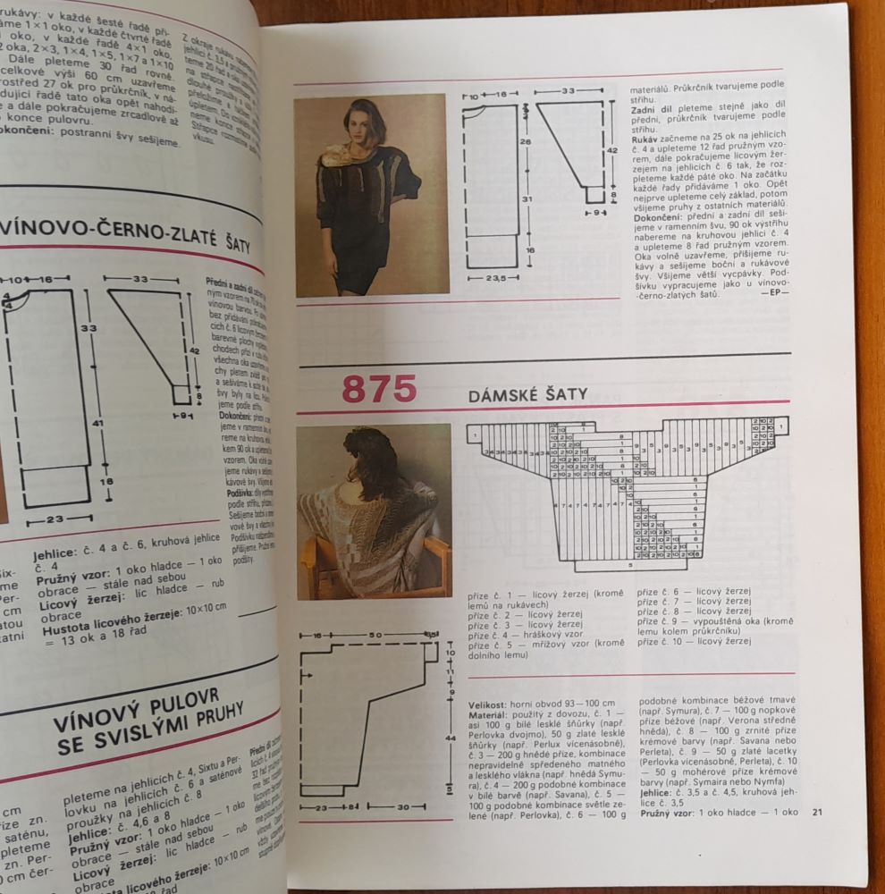 Dana 1989 / Pletená inspirace