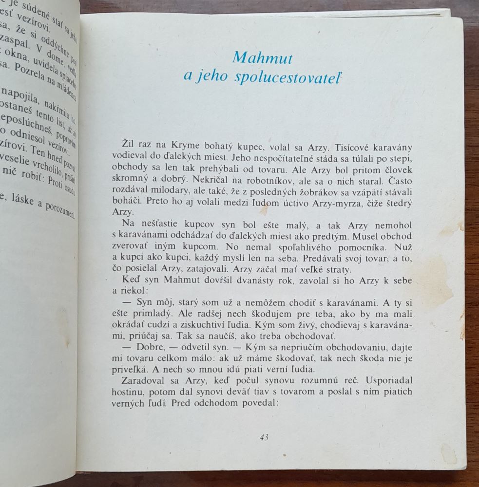 Čarodejný kameň / Kazašské rozprávky / Klub mladých čitateľov