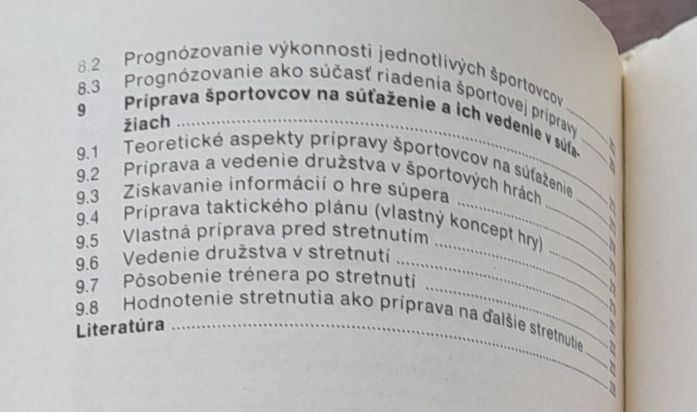 Teória a didaktika športu / Učebnica pre školenie trénerov