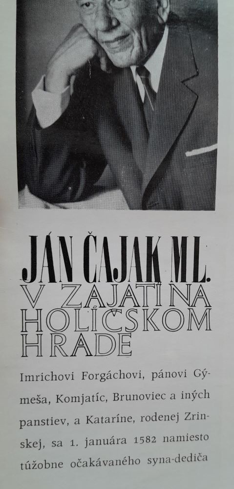 V zajatí na Holičskom hrade