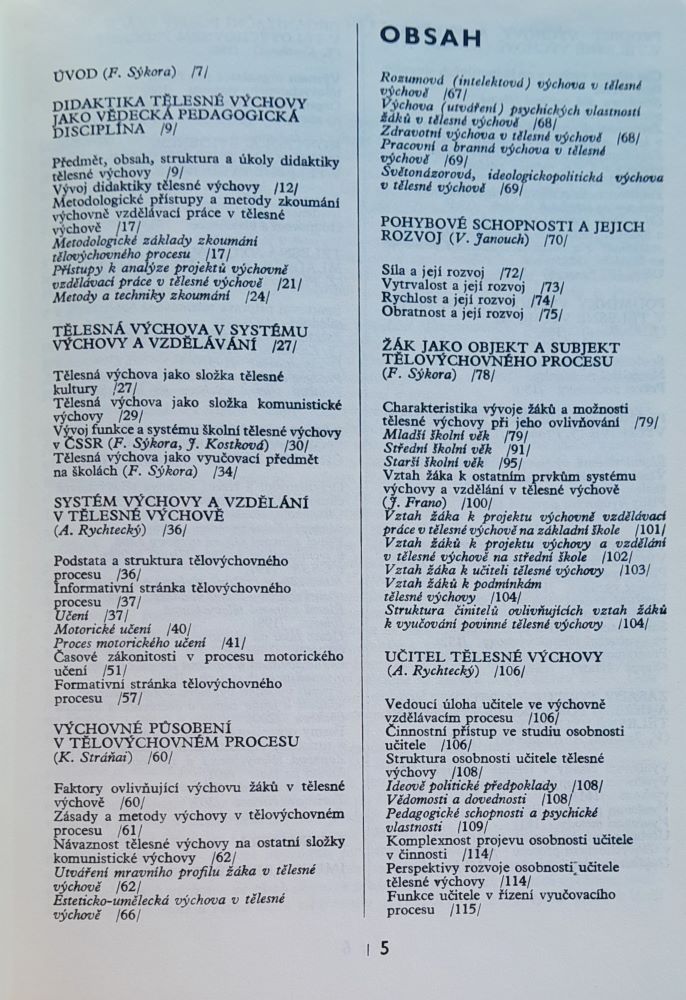 Didaktika tělesné výchovy / Edice Učebnice pro vysoké školy