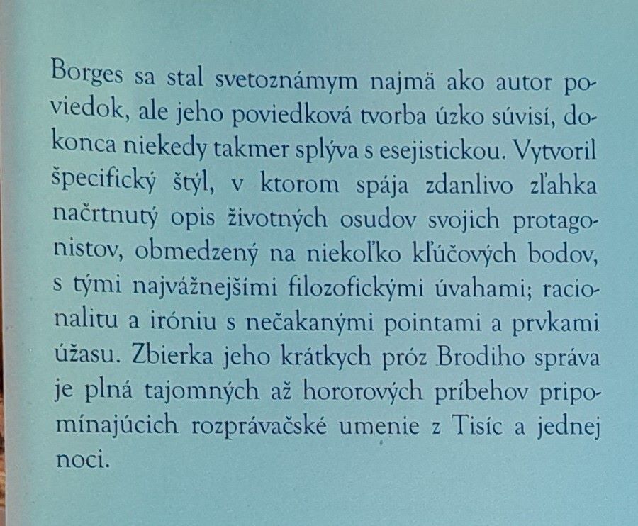 Brodiho správa / Svetová knižnica SME 20. storočie - zväzok č. 9