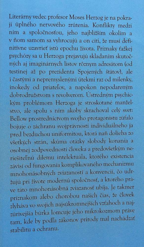Herzog / Svetová knižnica SME 20. storočie - zväzok č. 8