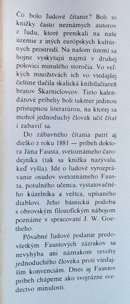 Doktor Faust / Svetoznámy čarodejník