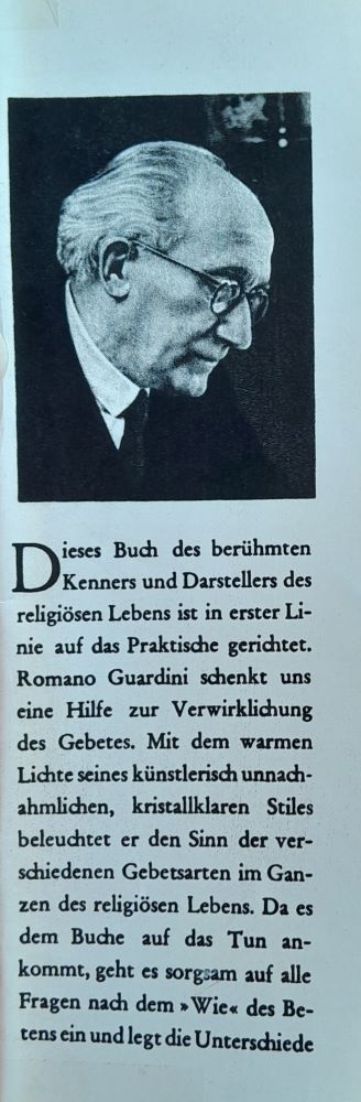 Vorschule des Betens / O modlitbe