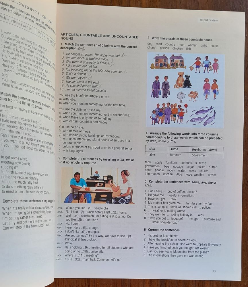 New Blueprint Intermediate / Students Book / Workbook with Key