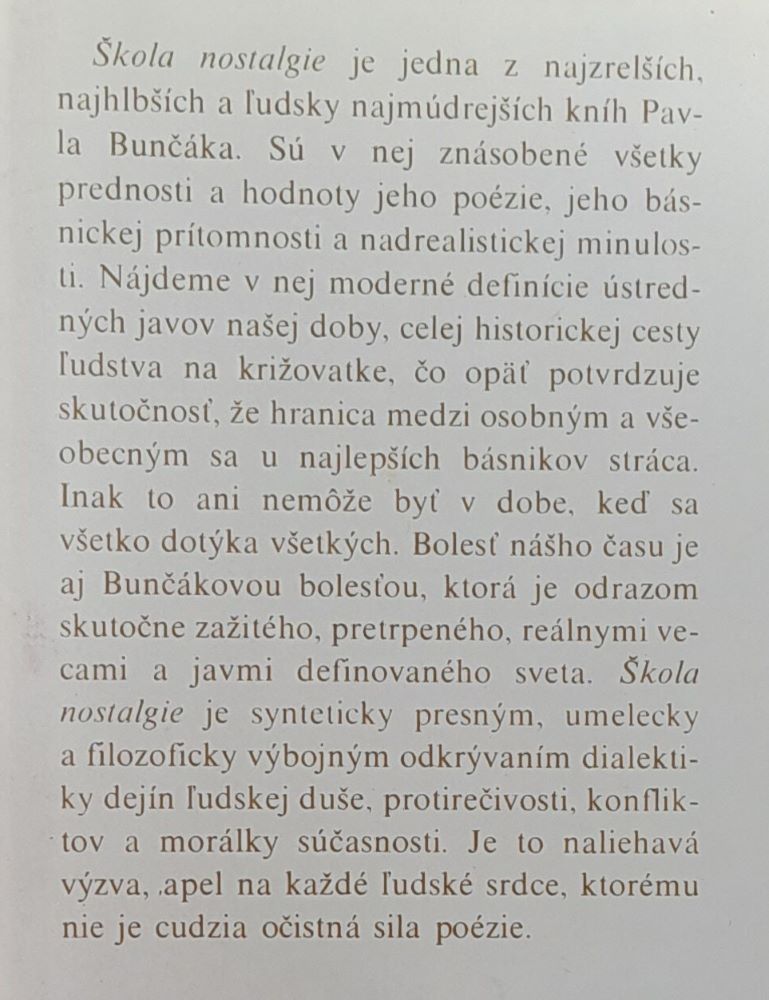Škola nostalgie
