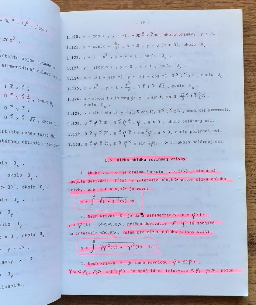 Zbierka z úloh z vyššej matematiky II.