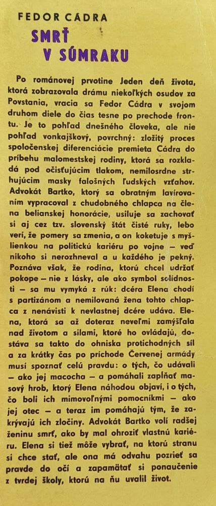 Smrť v súmraku