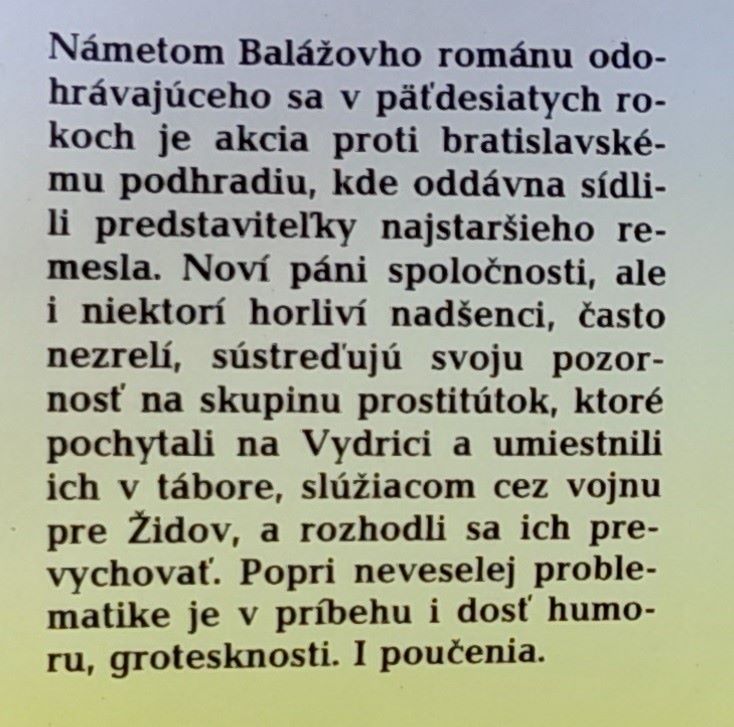 Tábor padlých žien / Vydrické prostitútky v historickej likvidácii