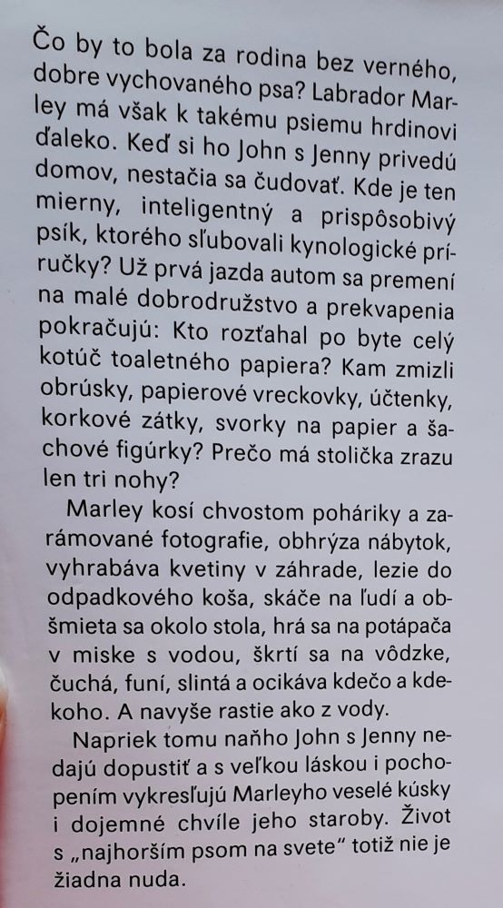 Marley a ja, alebo Život s najhorším psom na svete