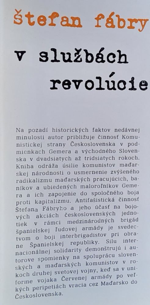 V službách revolúcie / Edícia Memoáre