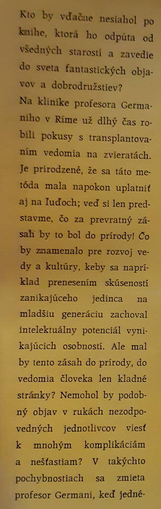 Pán profesor, kde máte dcéru?